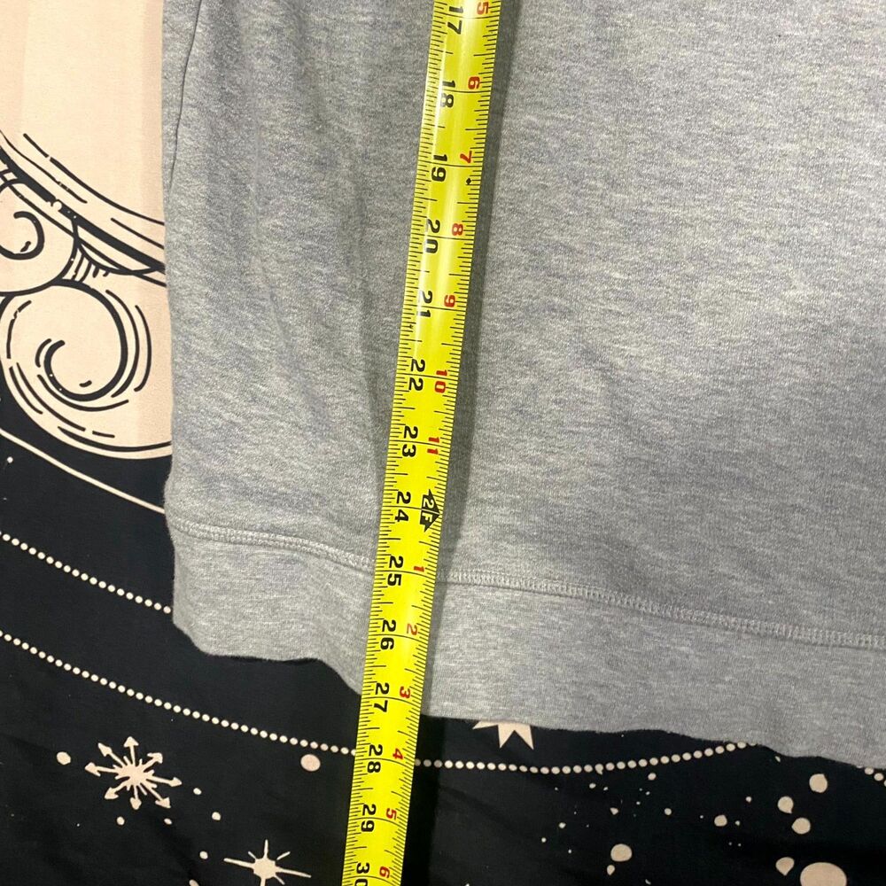 O'Neill Hoodie Men's XL Gray Fleece Lined Logo Graphic Sweatshirt Gym Workout - Picture 4 of 6